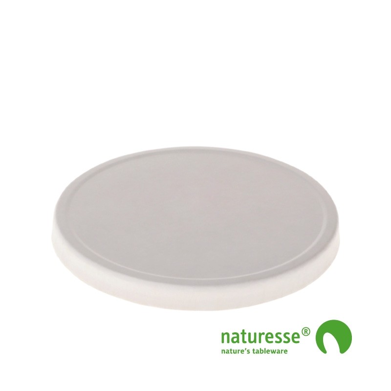 Suppe bæger i karton 360ml - låg - 50 stk pk