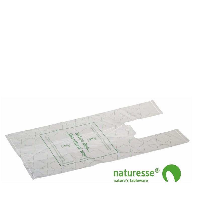 T-shirt pose i BioMaterBi, 220x120mm - 120 stk pk *