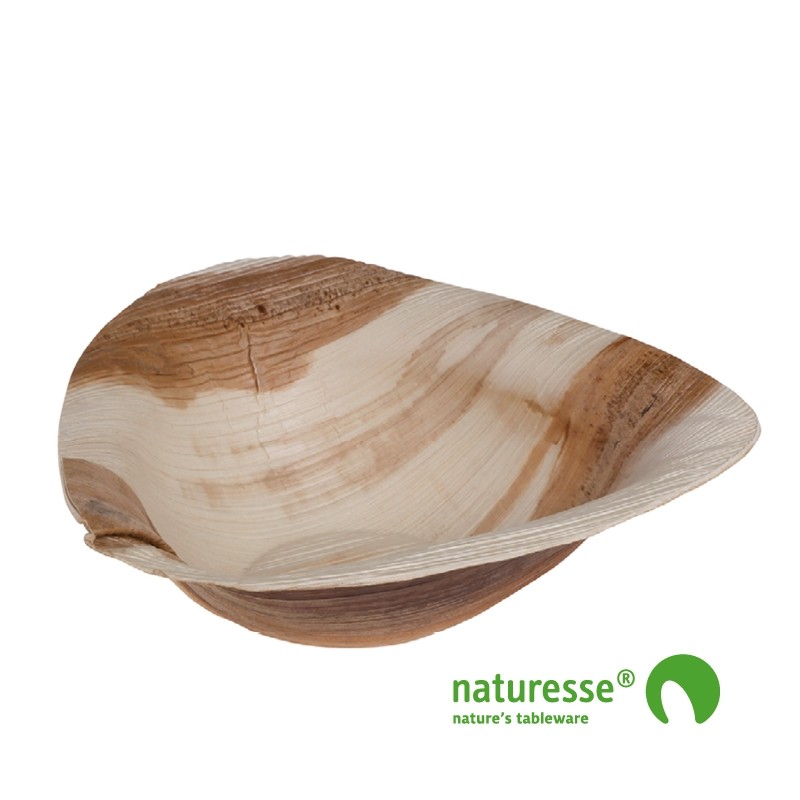 Palmeblad tallerken "Bowl" 300ml - 25 stk pk *