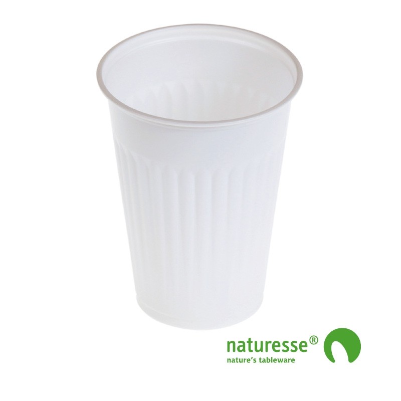 Engangskop i CPLA, Automatbæger, 1.8dl - 100 stk pk *