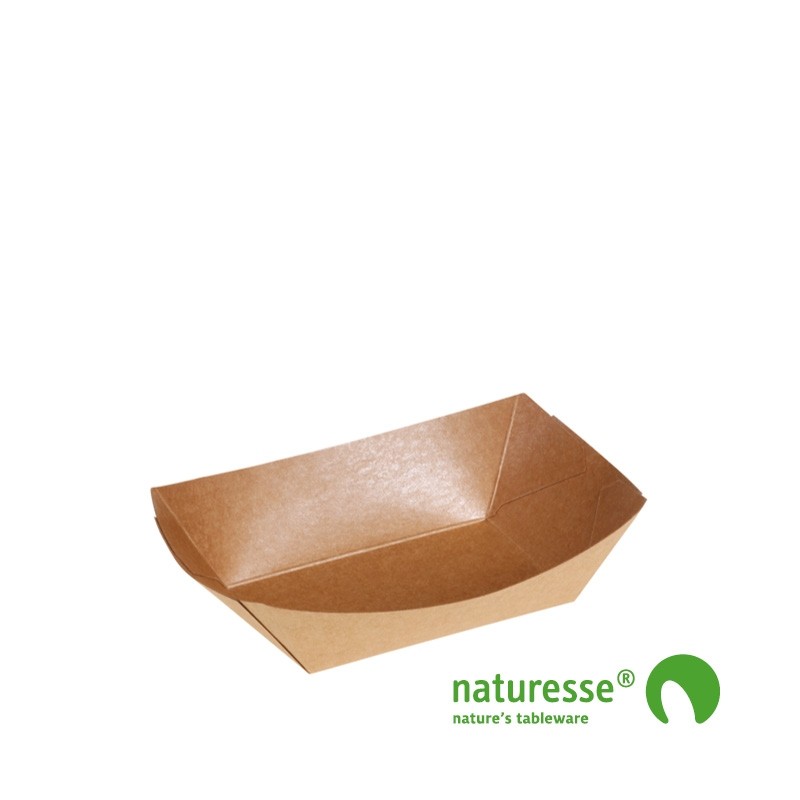 Båd i Karton/PLA, 107x69x41mm, FSC MIX - 1.000 stk krt *