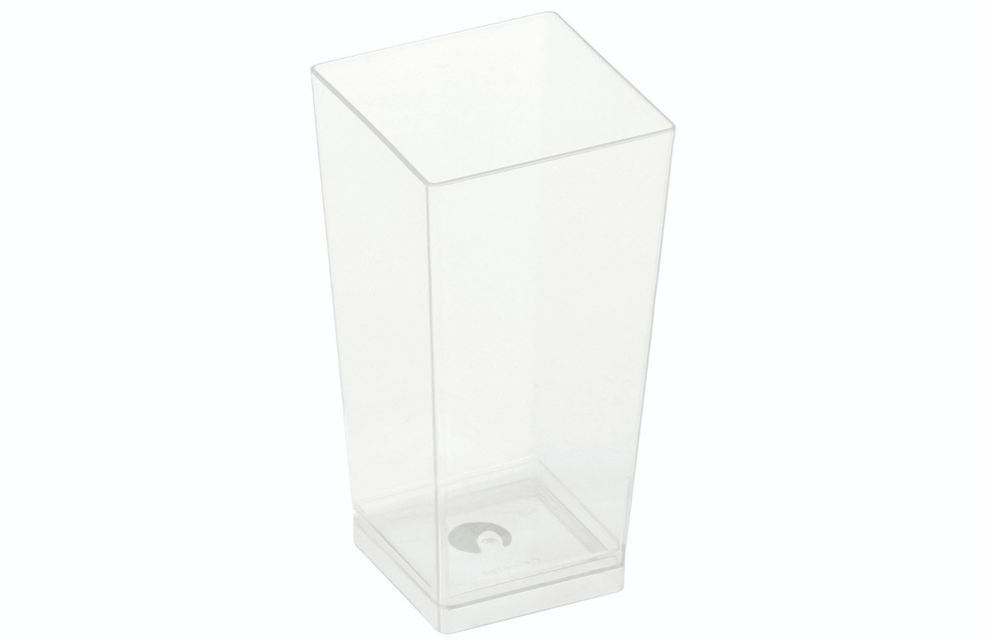 PLA - KOVA dessert glas, 100ml, 40x40x82mm - 300 stk krt *