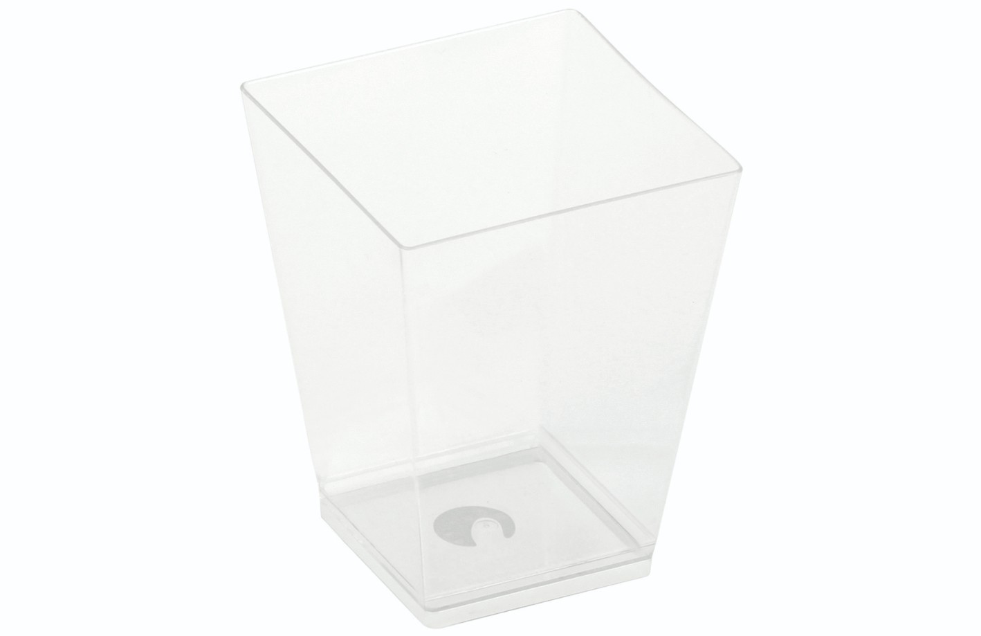 PLA - KOVA dessert glas, 160ml, 59x59x72mm - 50 stk pk*