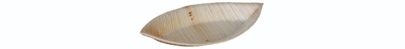 Palmeblad, Dipbowl Øje, 110x60x10mm - 400 stk krt *