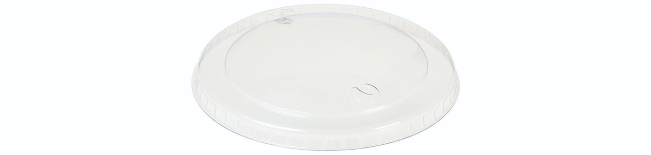 PLA, låg fladt, Ø75mm stabelbar til 17902 - 1000 stk krt