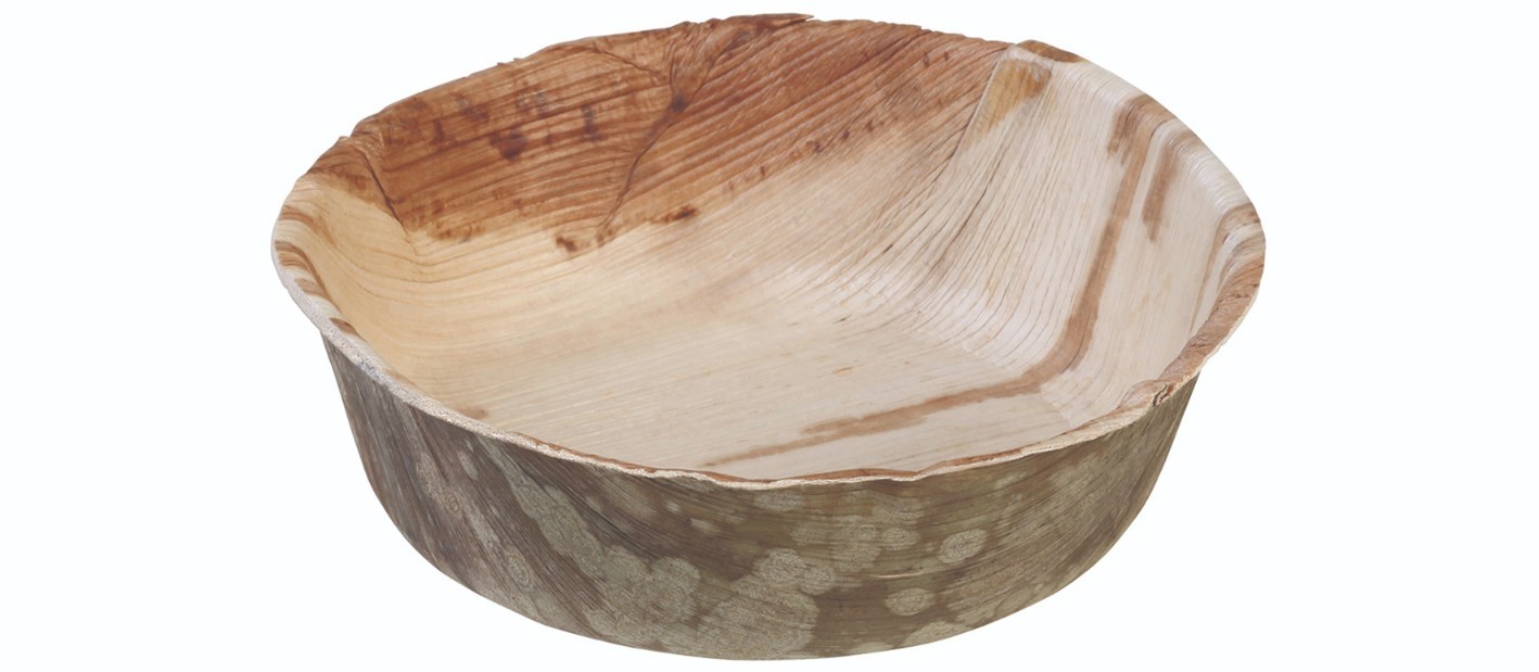 Palmeblad, Bowl Ø 165mm, 650ml - 25 stk pk*
