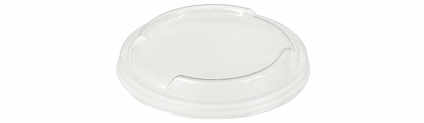 PLA låg m kant, til Ø 96mm - 1000 stk krt