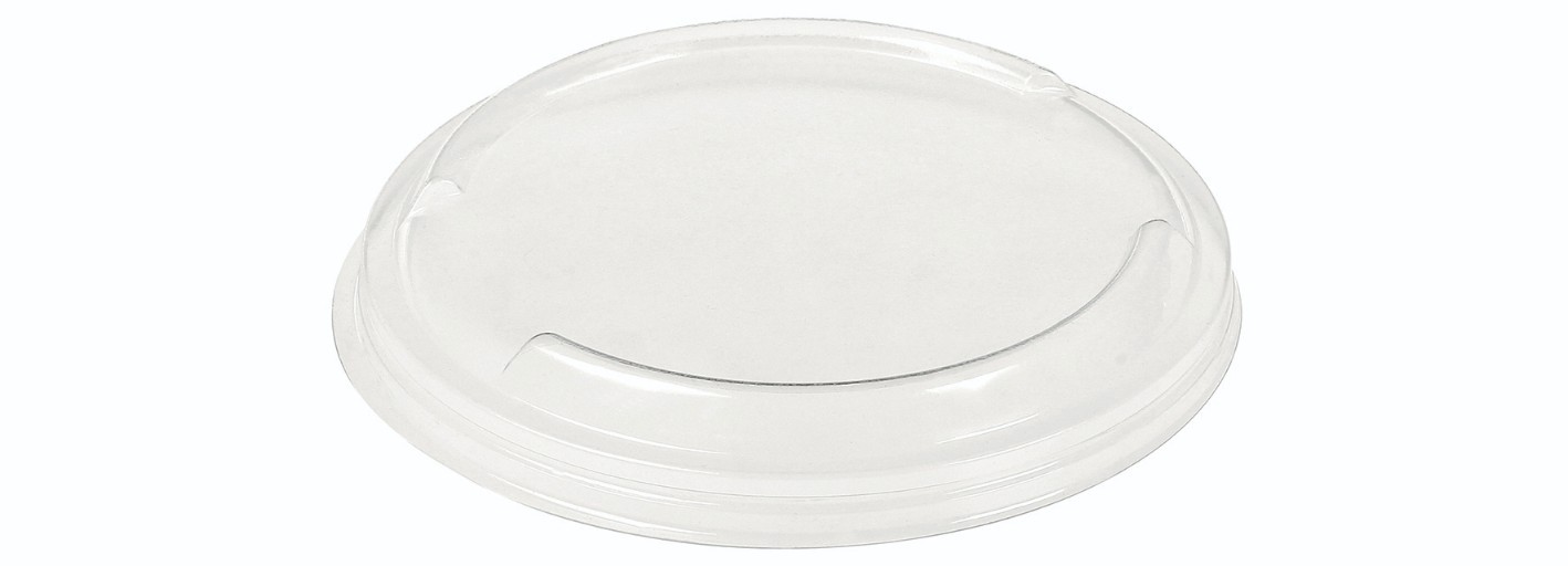 PLA låg m kant, til Ø 121mm - 50 stk pk