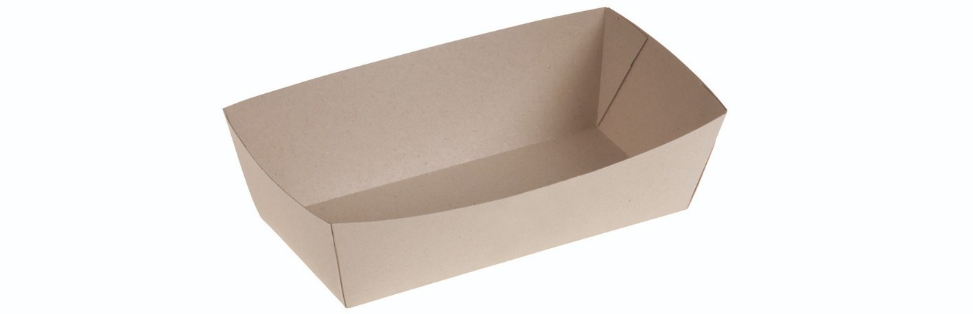 Bambuskarton, Box PLA coated, 135x75x38mm - 1000 stk krt