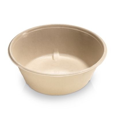 SR-fiber / natur, Bowl 1200ml, Ø195x65mm, bio coated - 540 stk krt - UDGÅR