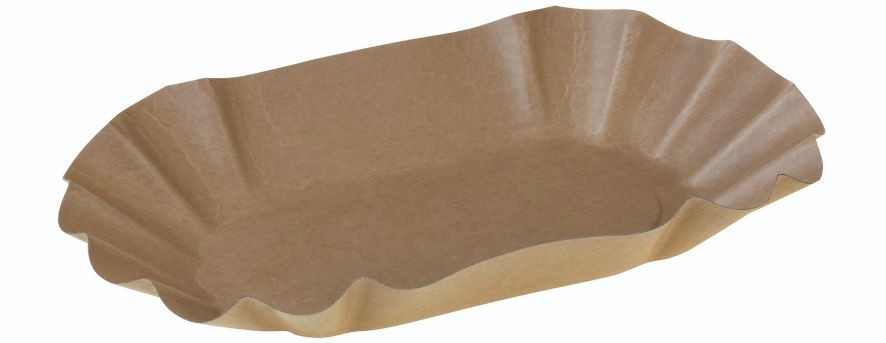 Karton Kraft bakke, 160x90x30mm, FSC MIX- 2000 stk krt*