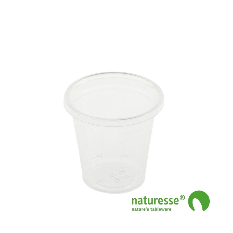 Glas i PLA 30ml "snaps" - 3.000 stk krt *