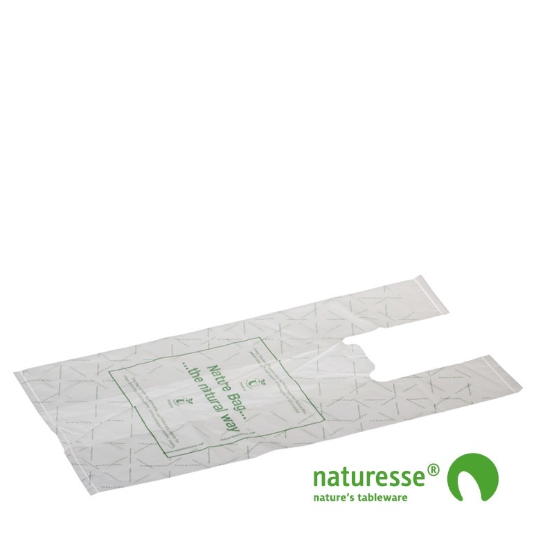 T-shirt pose i BioMaterBi, 260x160mm - 800 stk krt *