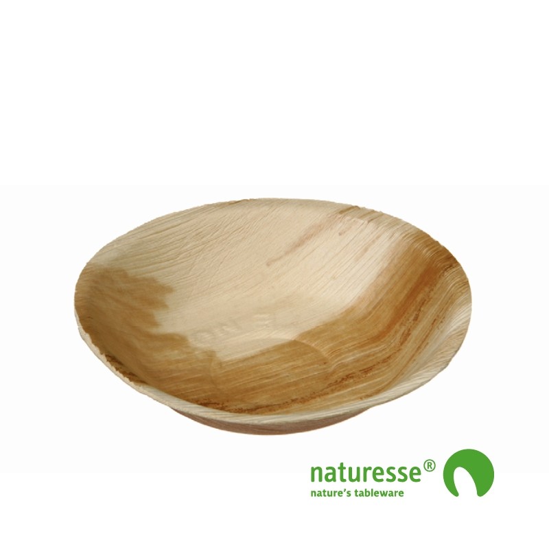 Palmeblad tallerken "Bowl" Round Ø180/35mm - 25 stk pk *