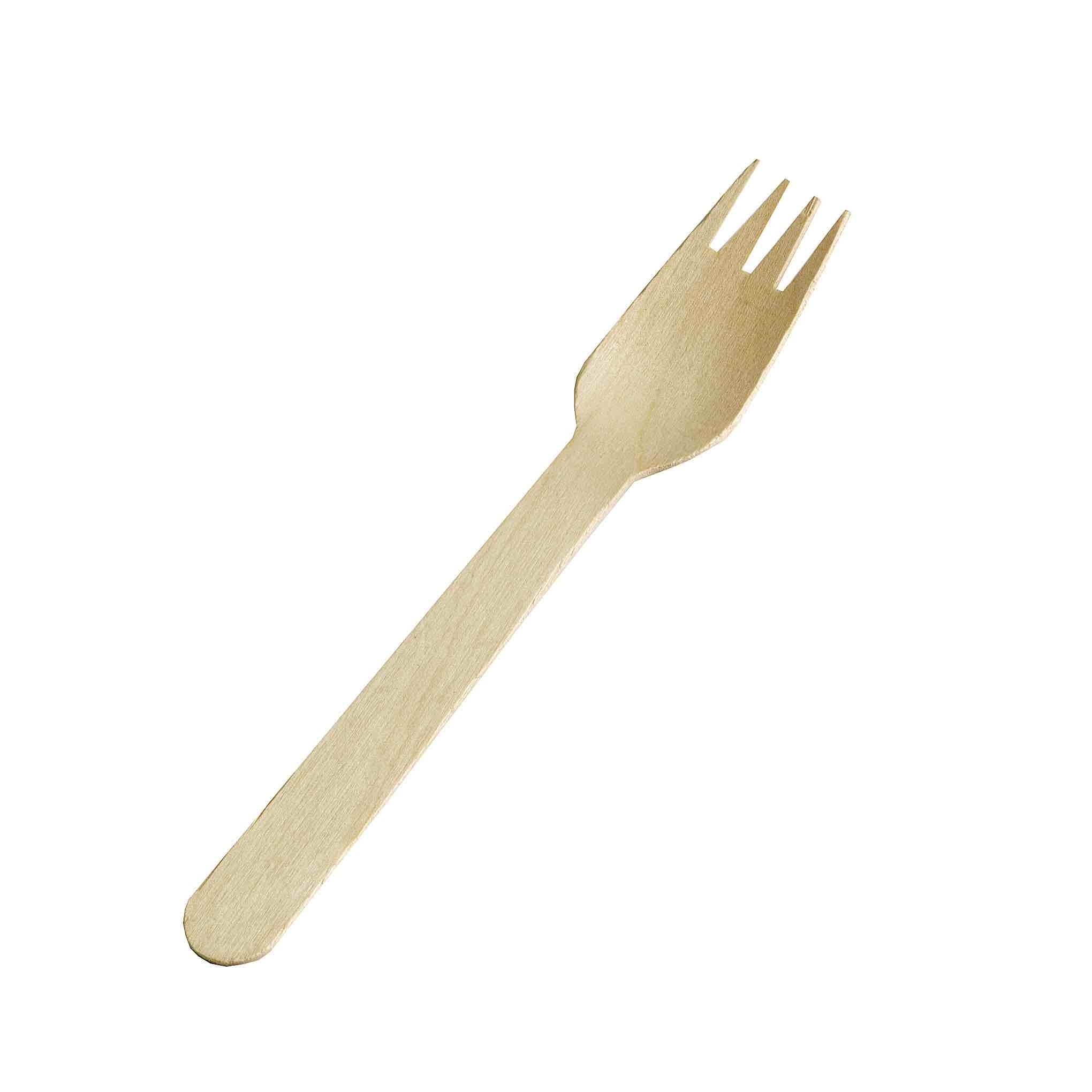 Træ, Gaffel 16.0cm - Promotion design, FSC 100% - 2.000 stk krt*