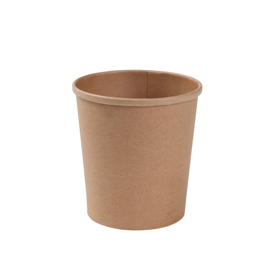 Universal kopper 400 ml / 16 oz, Ø 95 mm, brun - 500 stk krt*