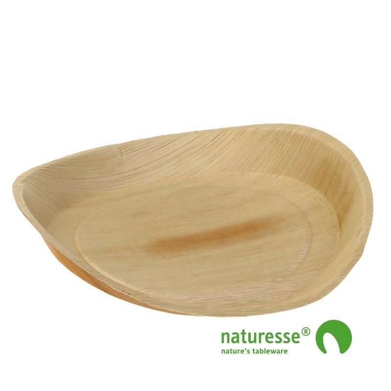 Tallerken i Palmeblad Ø 30cm - 25 stk pk *