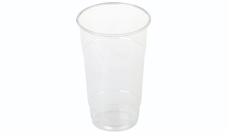 PLA, Glas transparent 2.5/3dl, Ø76mm - 1000 stk krt*