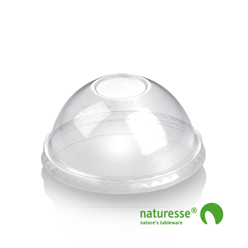 PLA låg dome uden hul, Ø 96mm - 50 stk pk