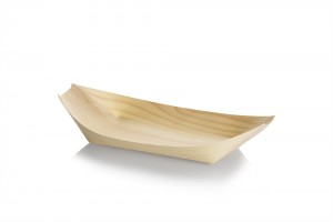 Træbåd 220mm - 100 stk pk *