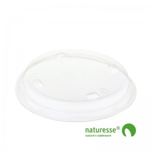 Skål cellulose 390ml - låg PLA - 50 stk pk