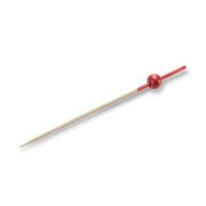 Bambus, Pindemadspind Kyoto rød 90mm - 250 stk pk