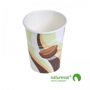 Engangskop i Karton/PLA 2dl m "Retro" print, FSC MIX - 1.000 stk krt *