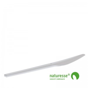 Kniv i CPLA hvid 165mm - 1.000 stk krt *