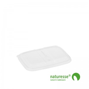 PLA, Låg dom klar, 230x165mm til 15551/15552 - 100 stk pk