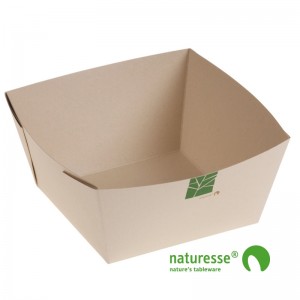 Bakke i PaperWise 1.500ml, 170x170x85mm - 250 stk krt *