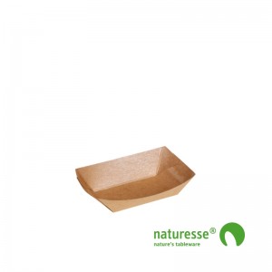 Båd i Karton/PLA, 75x48x27mm, FSC MIX - 1.000 stk krt *