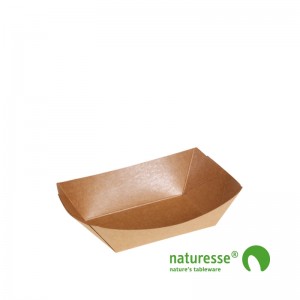 Båd i Karton/PLA, 107x69x41mm, FSC MIX - 250 stk pk *