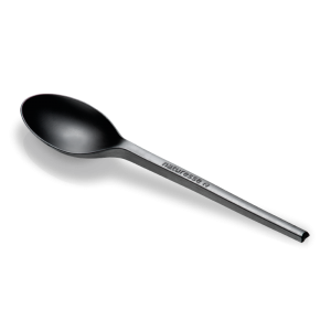 Dessertske i CPLA Smart/Sort 128mm - 50 stk pk *