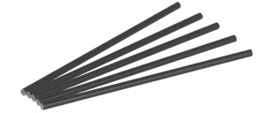 Pap, Sugerør sort, 8x230mm i dispenserbox - 5000 stk krt