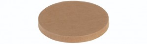 Karton Kraft/PLA, låg fladt, Ø96mm til 17904 - 500 stk krt