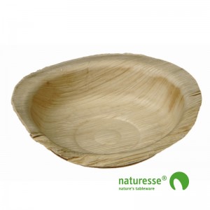 Palmeblad tallerken "Round" Ø120mm - 25 stk pk*