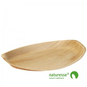 Fad i Palmeblad 410x290x25mm - 100 stk krt