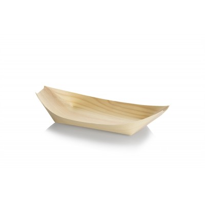 Træbåd 220mm - 100 stk pk *