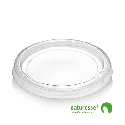 Bæger i PLA 120ml "Dressing" Låg til Ø70mm - 100 stk pk