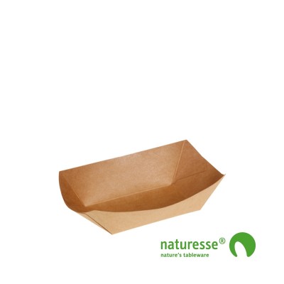 Båd i Karton/PLA, 100x60x41mm, FSC MIX - 1.000 stk krt *