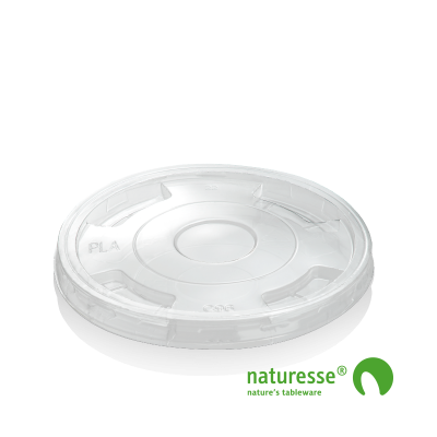 PLA låg fladt u/hul, Ø 96mm - 1.200 stk krt