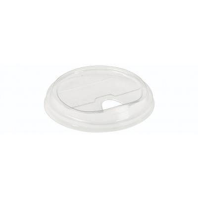 PLA låg, m drikkeåbning, Ø 96mm - 1000 stk krt