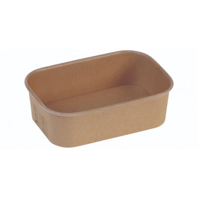 Karton/PLA / natur, Transportbakke, 173x120x51mm, 650ml, FSC MIX - 300 stk krt
