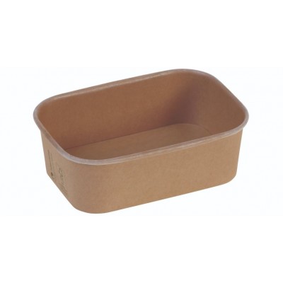 Karton/PLA / natur, Transportbakke, 173x120x57mm, 750ml, FSC MIX - 300 stk krt