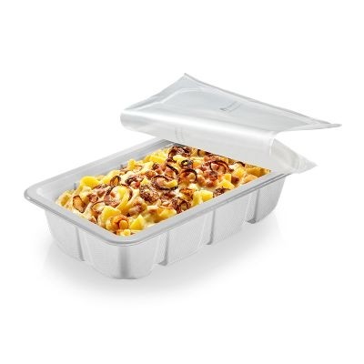 SR-fiber - Bakke 1/4 gastro, 265x162x65 mm, bio coated - 240 stk krt