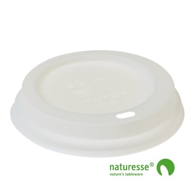 Engangskop i Karton/PLA 3dl - CPLA domlåg til bægrer Ø 90mm - 50 stk pk