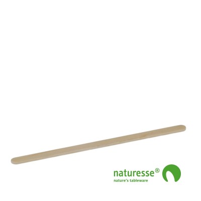 Rørepind i træ - ubehandlet, 140mm i BOX, FSC 100% - 10.000 stk krt *