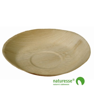 Palmeblad tallerken "Round" Ø220mm - 100 stk krt *