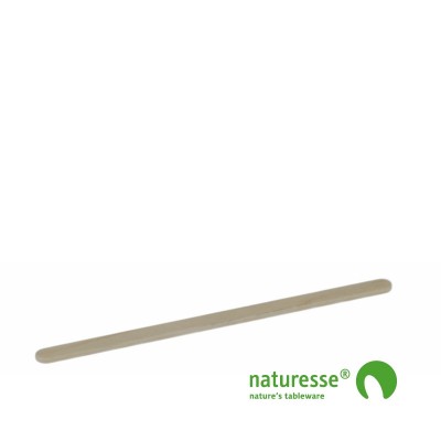 Rørepind i træ - ubehandlet, 114mm i BOX, FSC 100% - 10.000 stk krt *