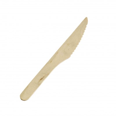 Træ, Kniv 16.5cm - Promotion design, FSC 100% - 100 stk pk*